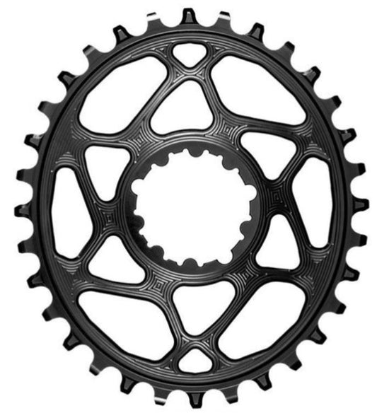 Plateau Absolute Black Oval Sram pour Shimano HG+ 32T