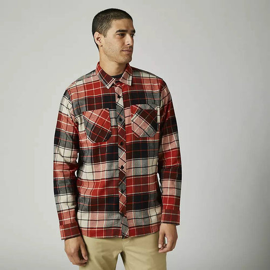 Chemise Fox Grainz Utility Flannel