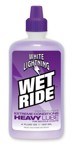 HUILE A CHAINE WHITE LIGHTNING WET RIDE 4OZ