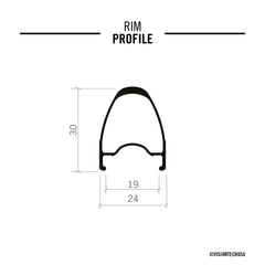 Roues Vision Trimax 30 Disc Centerlock