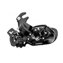 Derailleur Arriere Shimano Tourney Avec Adaptateur Inverse 6/7V