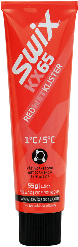 Klister Swix KX65 Red +1C/+5C
