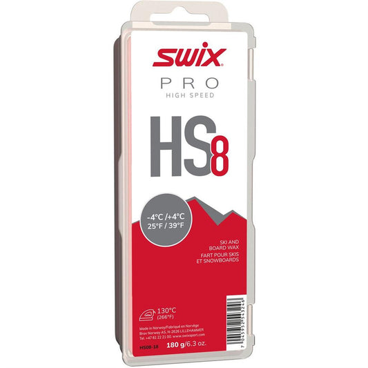 Glide Swix HS8 Rouge -4C/+4C