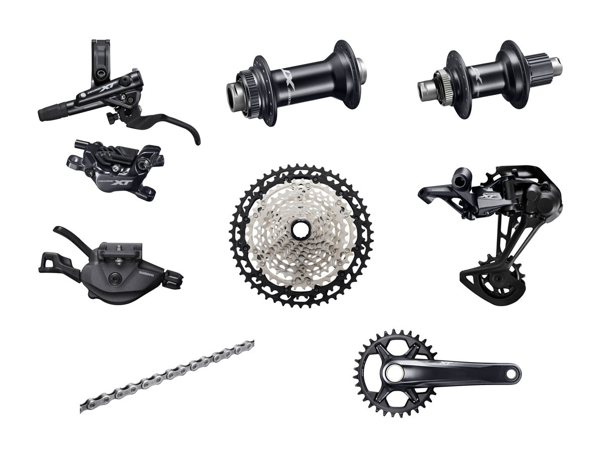 Groupe Shimano XT M8100 12 Vitesses - SHIMANO - Pieces de velo/Transmission/Derailleurs/Derailleurs