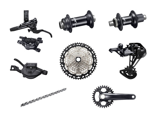 Groupe Shimano XT M8100 12 Vitesses - SHIMANO - Pieces de velo/Transmission/Derailleurs/Derailleurs